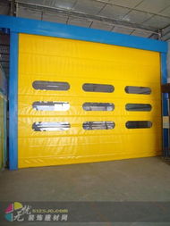 北京建材市場新寵 電動堆積門助力建筑材料銷售升級